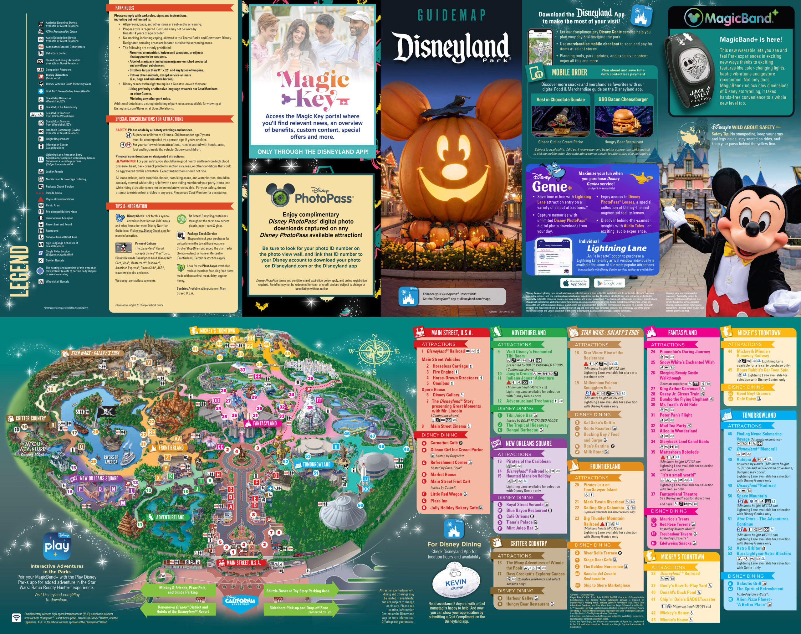 Disneyland Resort Guide Maps Disneyland Resort